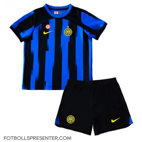 Inter Milan Hemmatröja Barn 2023-24 Kortärmad (+ korta byxor)